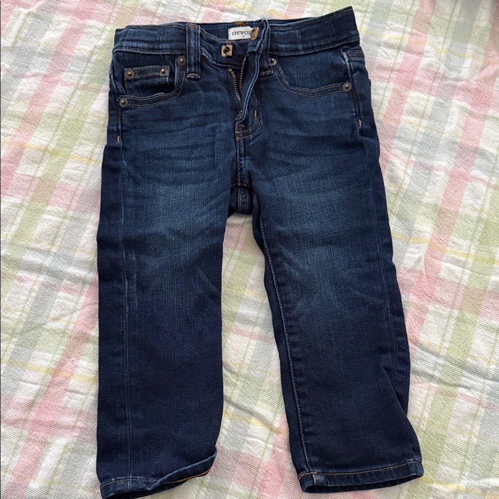 Crewcuts Dark Indigo Kids Denim Jeans